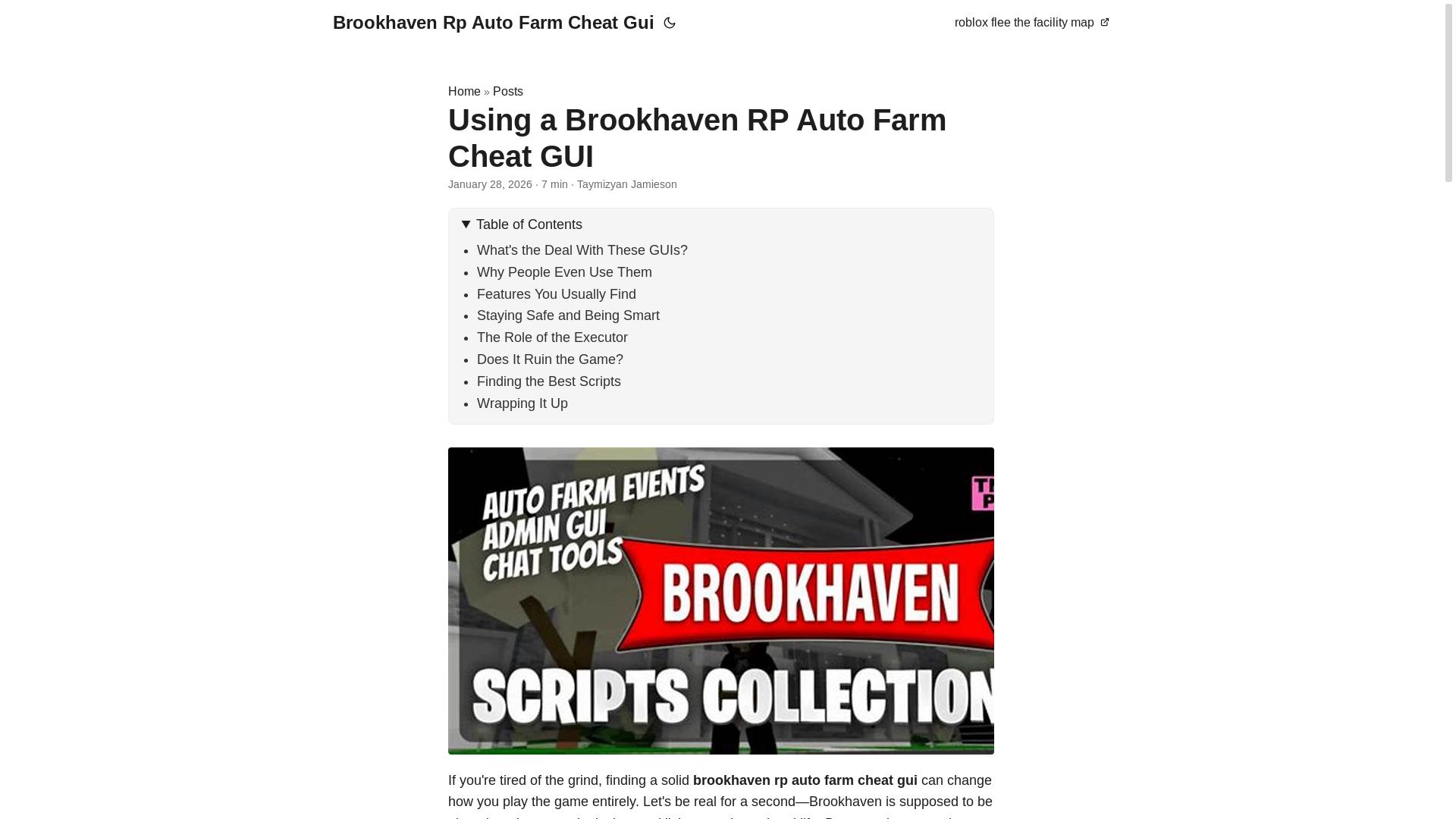 website screenshot of https://brookhaven-rp-auto-farm-cheat-gui.pages.dev/