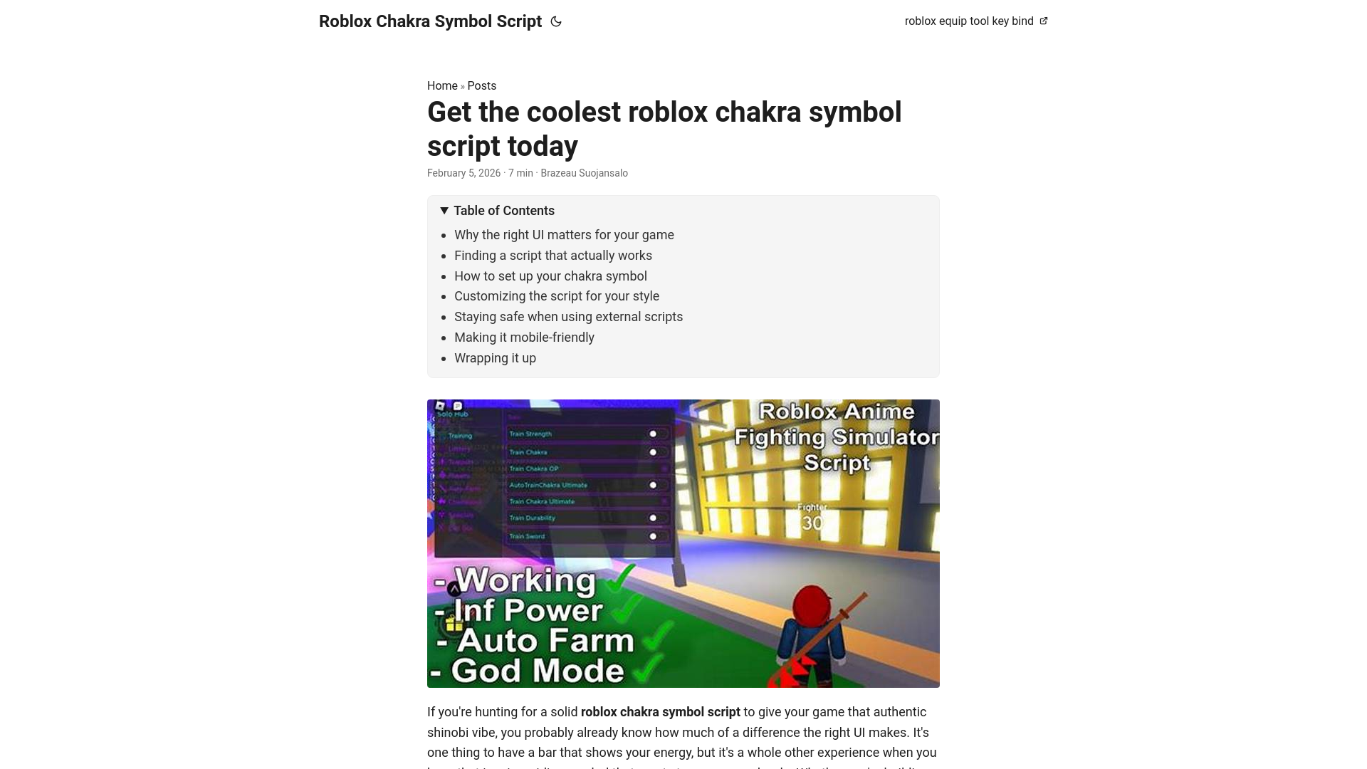 website screenshot of https://roblox-chakra-symbol-script.pages.dev/