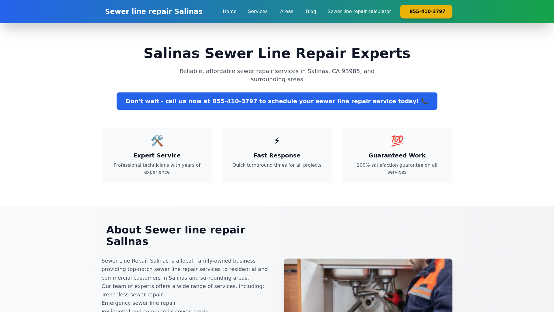 website screenshot of https://sewer-line-repair-salinas.pages.dev/