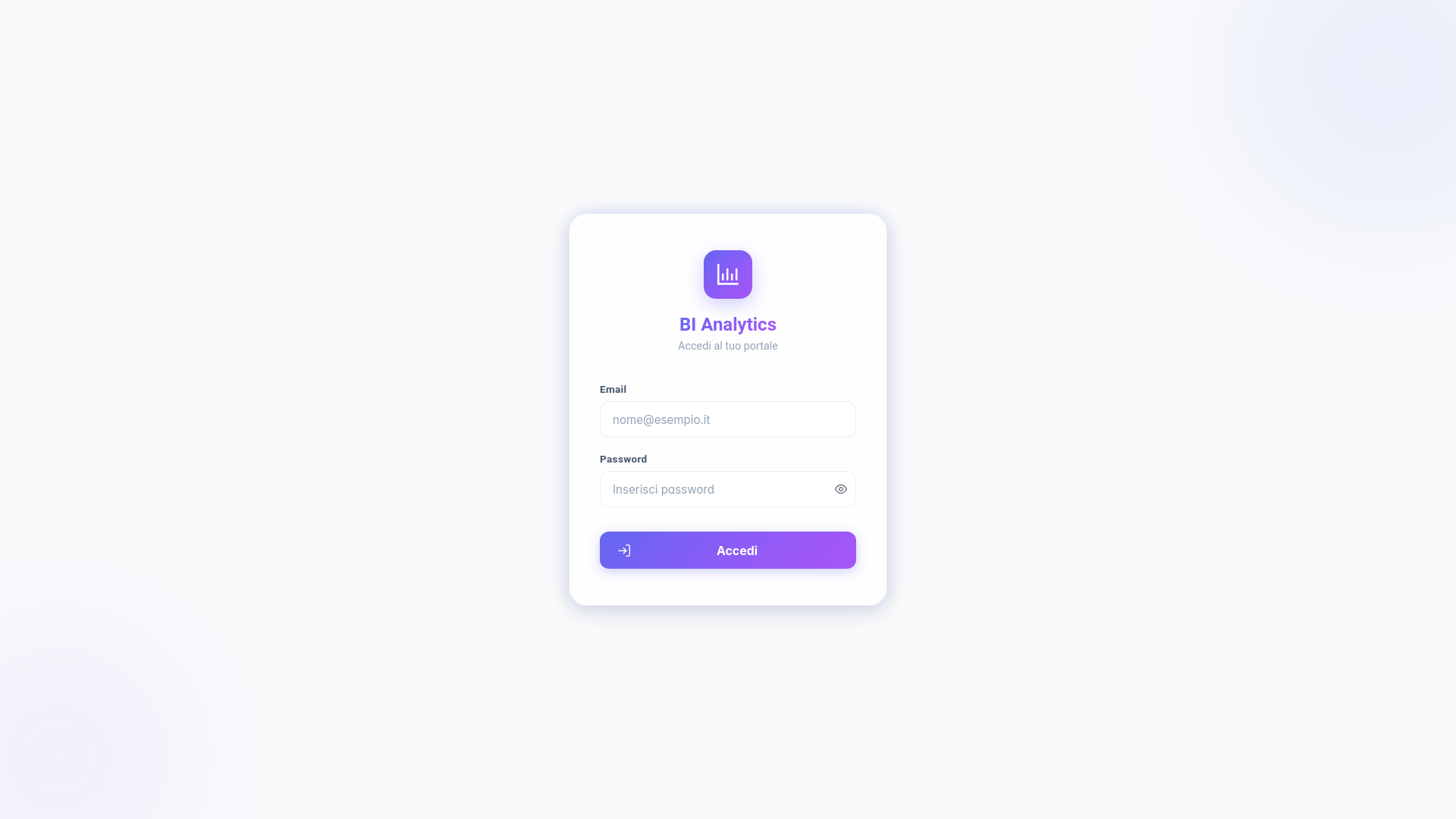 website screenshot of https://bianalytics.it/