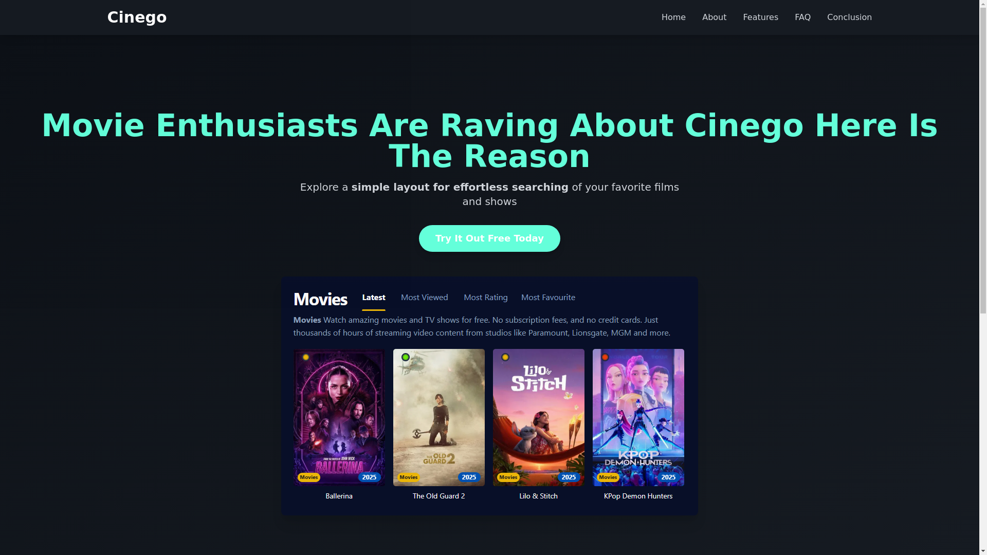 website screenshot of https://cinego-kemd.pages.dev/
