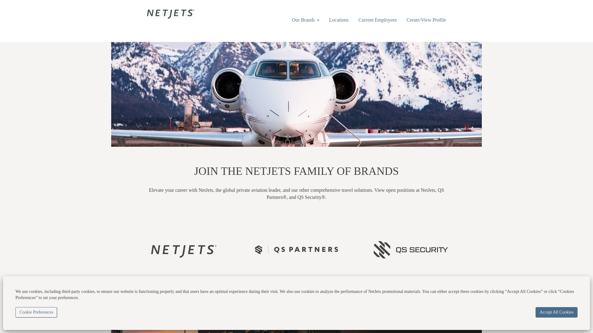 website screenshot of https://netjets.jobs.hr.cloud.sap/job-invite/%2016680/