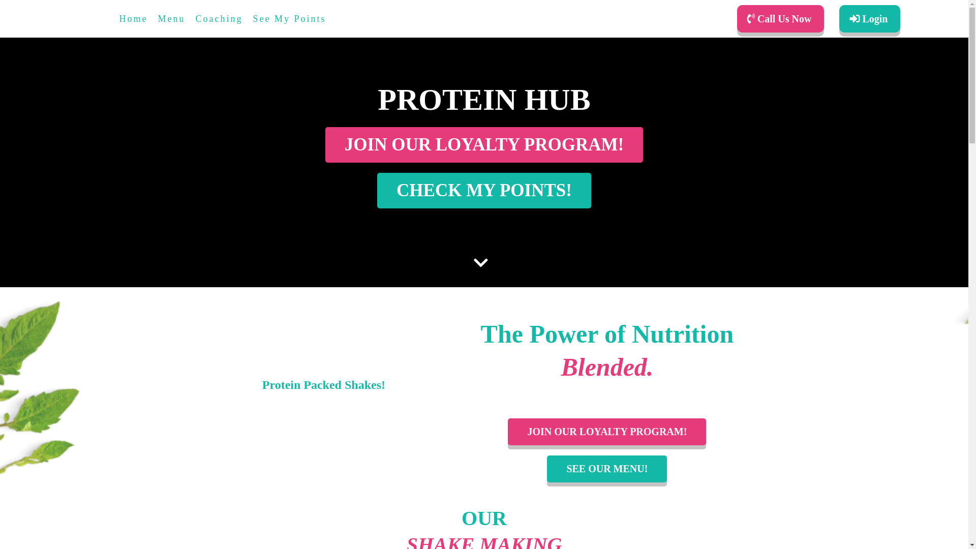 website screenshot of https://proteinhubshelbyville.com/