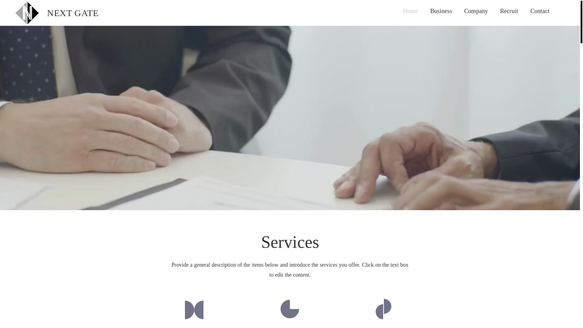 website screenshot of https://next-gate.info/