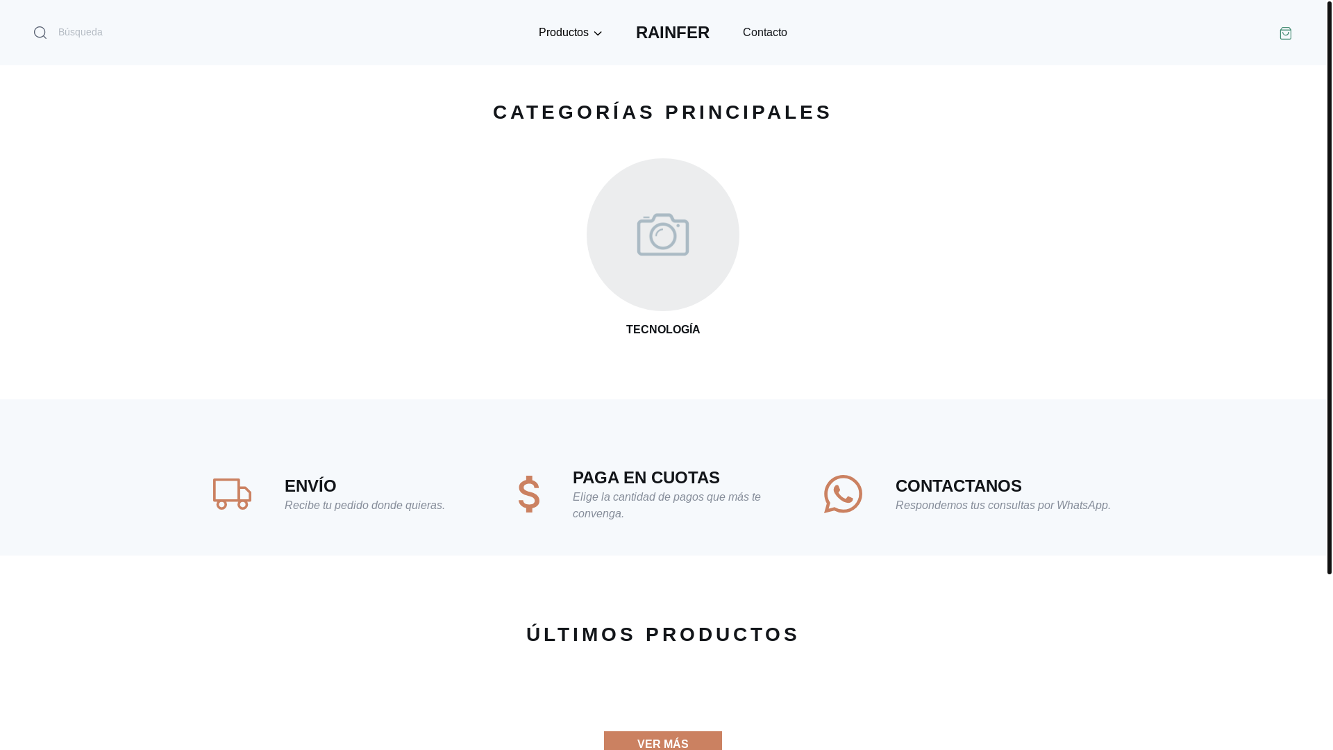 website screenshot of https://rainfer.online/