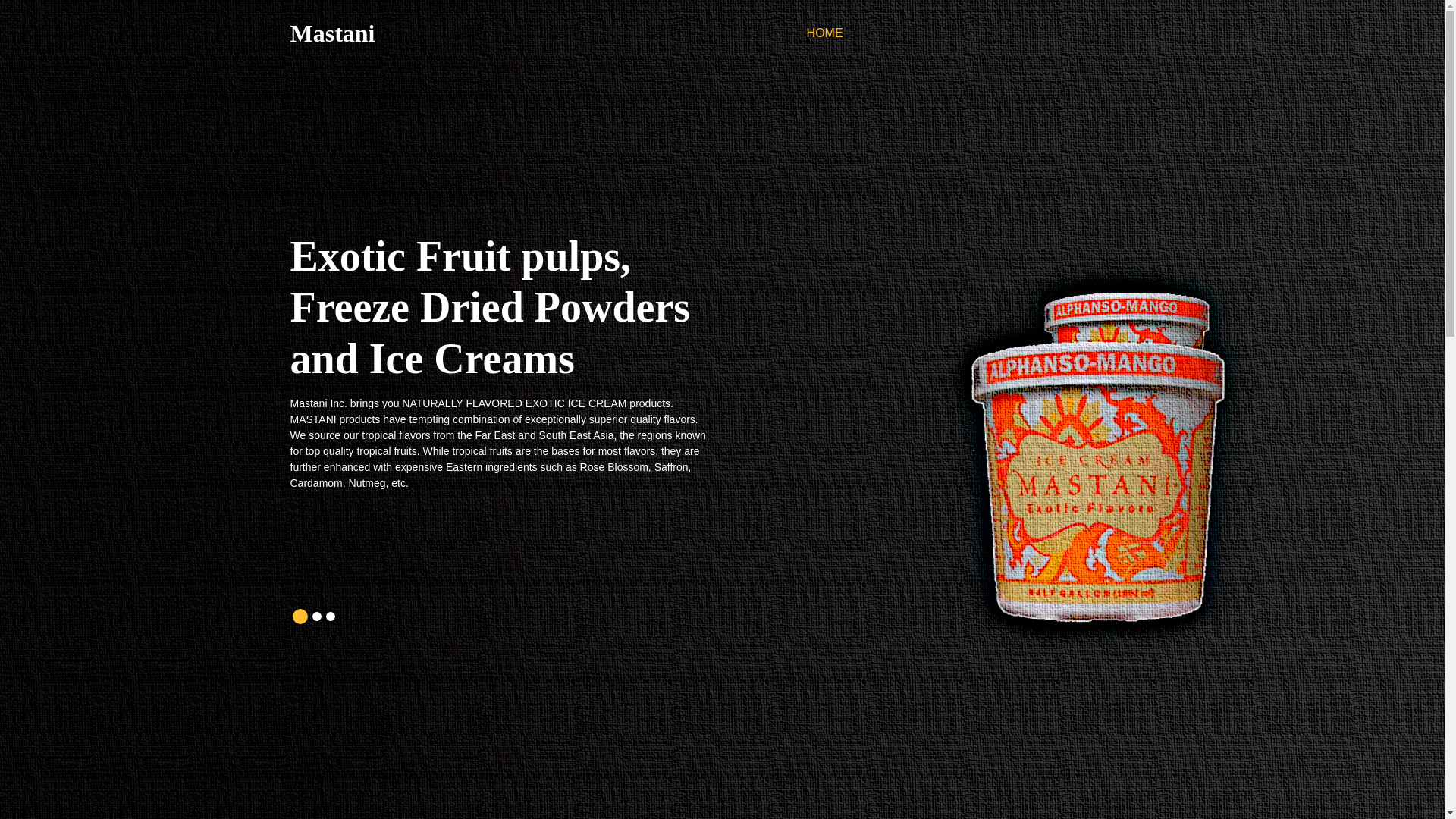 website screenshot of https://mastani.pages.dev/