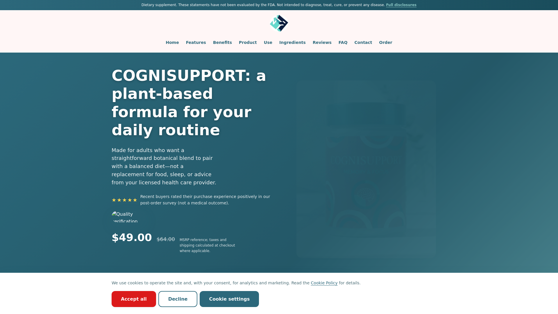 website screenshot of https://suppliertruebeau.world