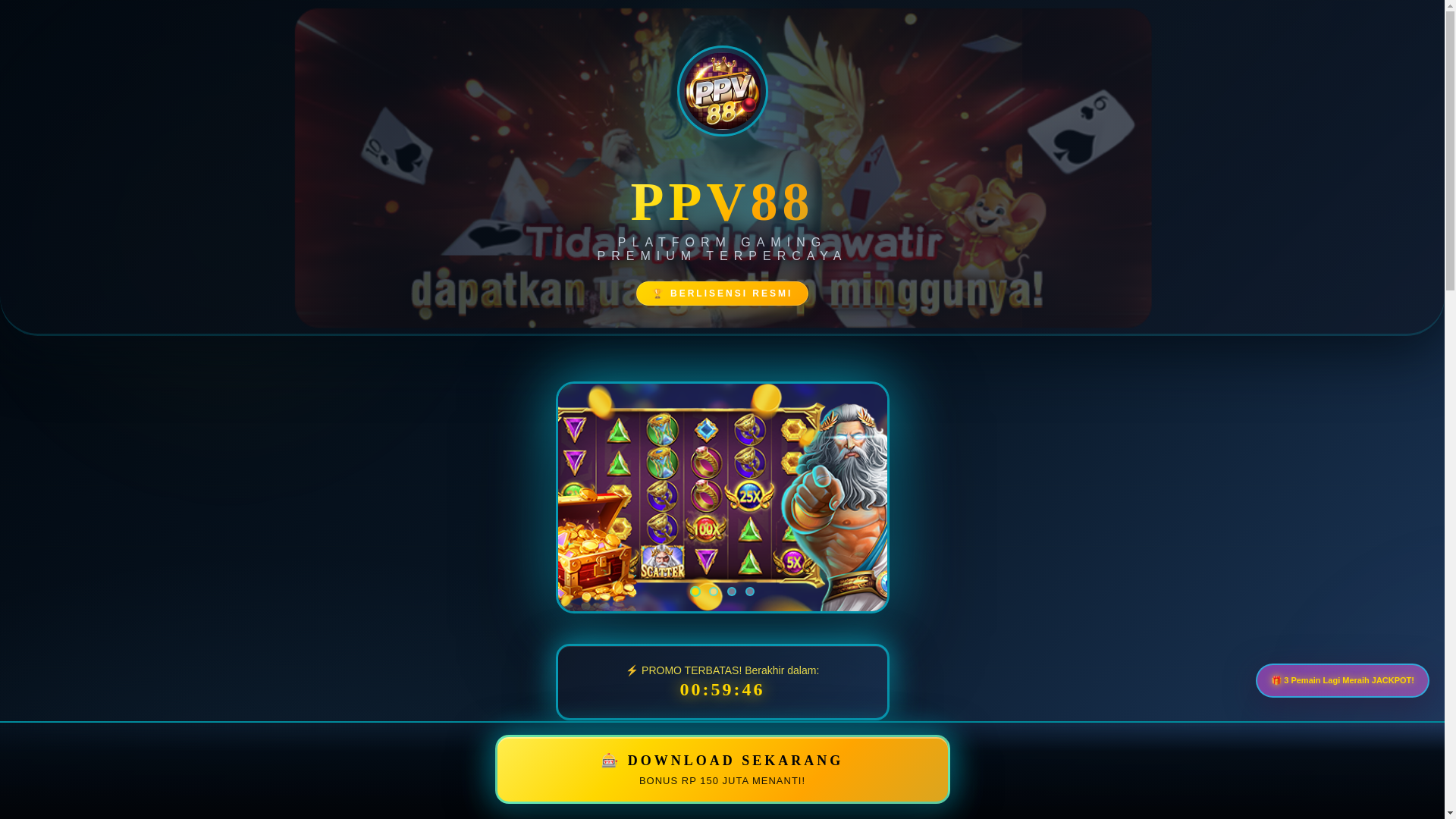 website screenshot of https://ppv88-id4-official-land-page-ad-agent.pages.dev/