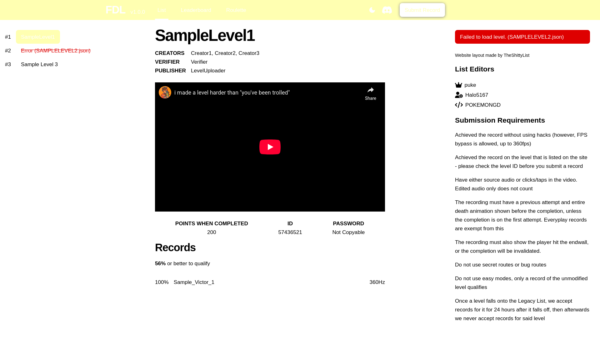 website screenshot of https://faithlist.pages.dev/