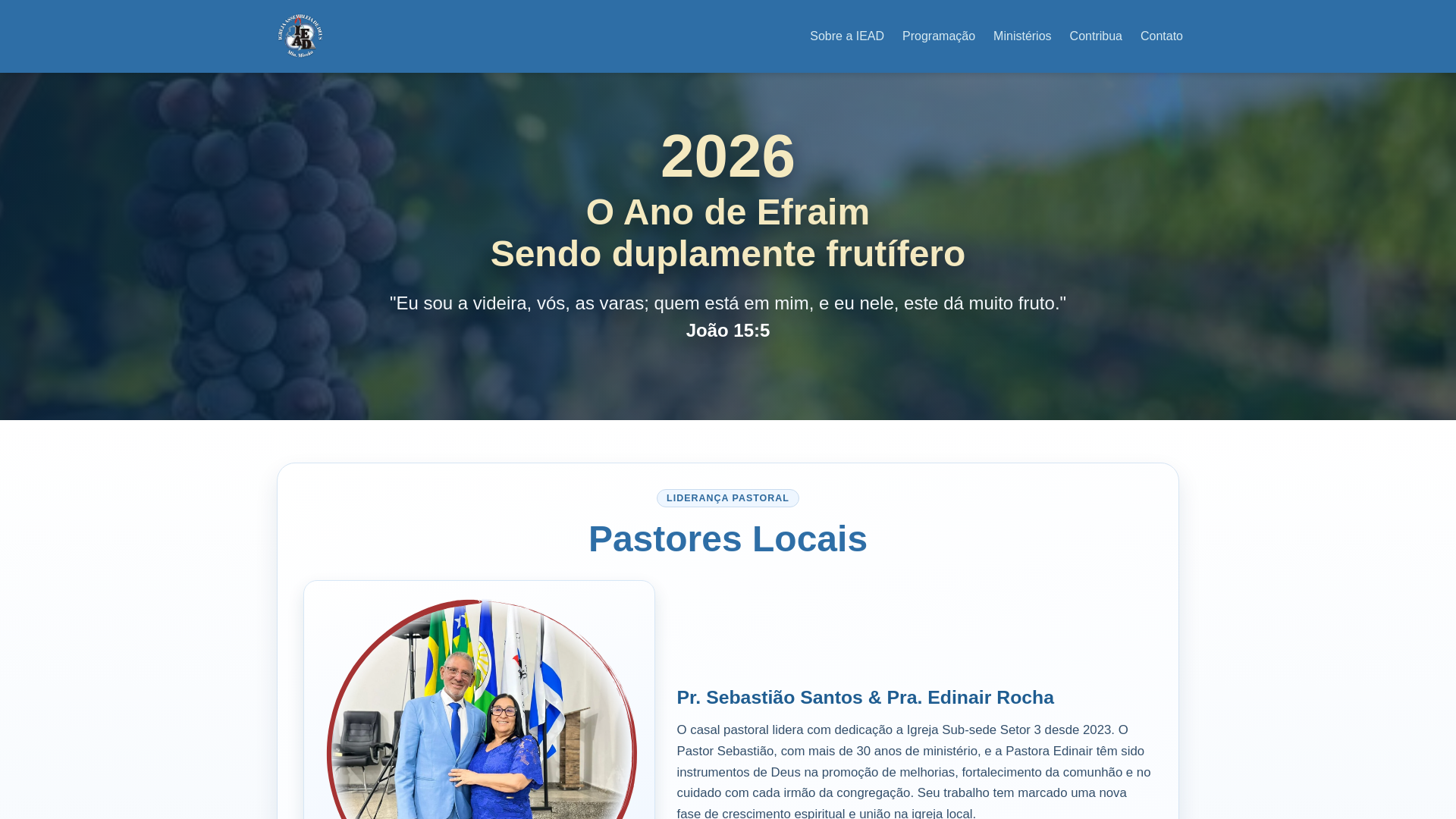 website screenshot of https://iead-jardim-todos-os-santos.online