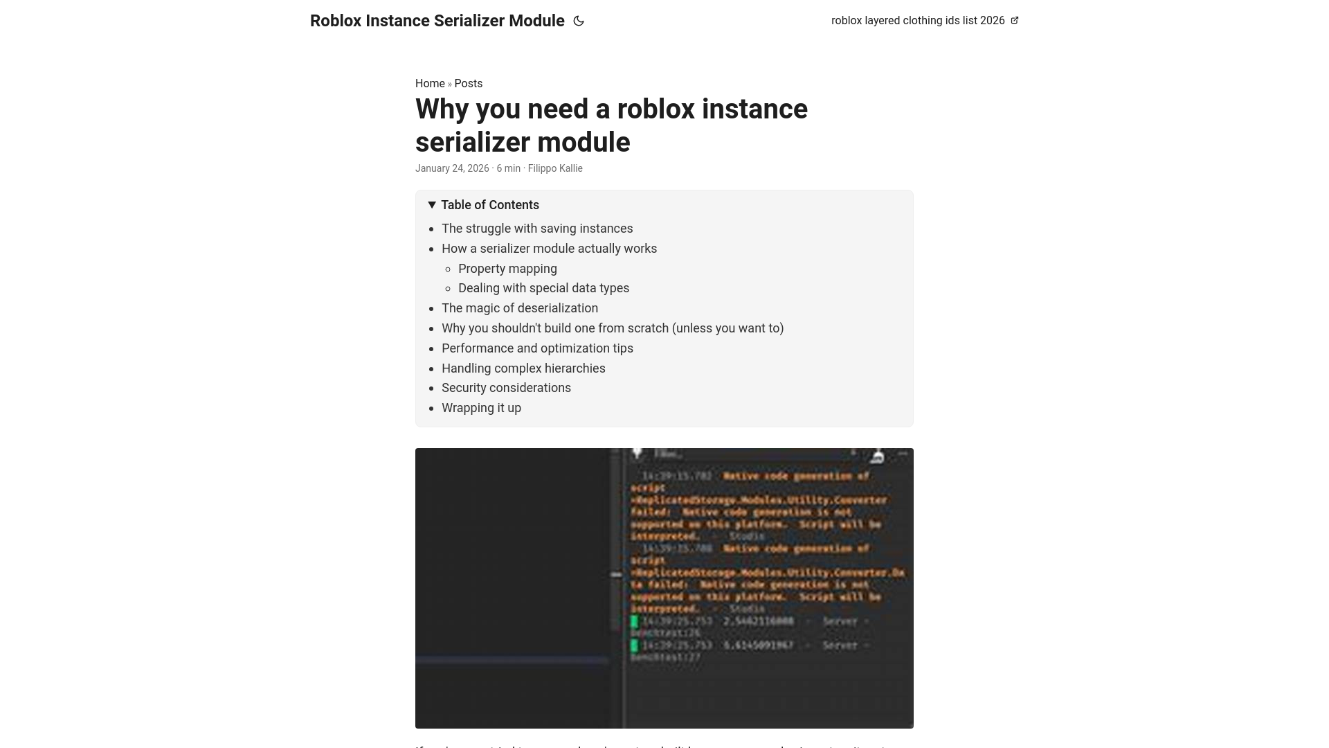 website screenshot of https://roblox-instance-serializer-module.pages.dev/