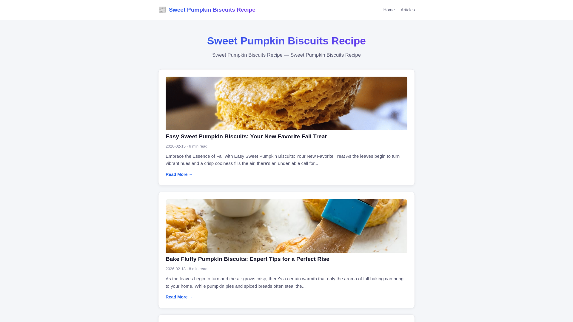 website screenshot of https://sweet-pumpkin-biscuits-recipe.pages.dev/