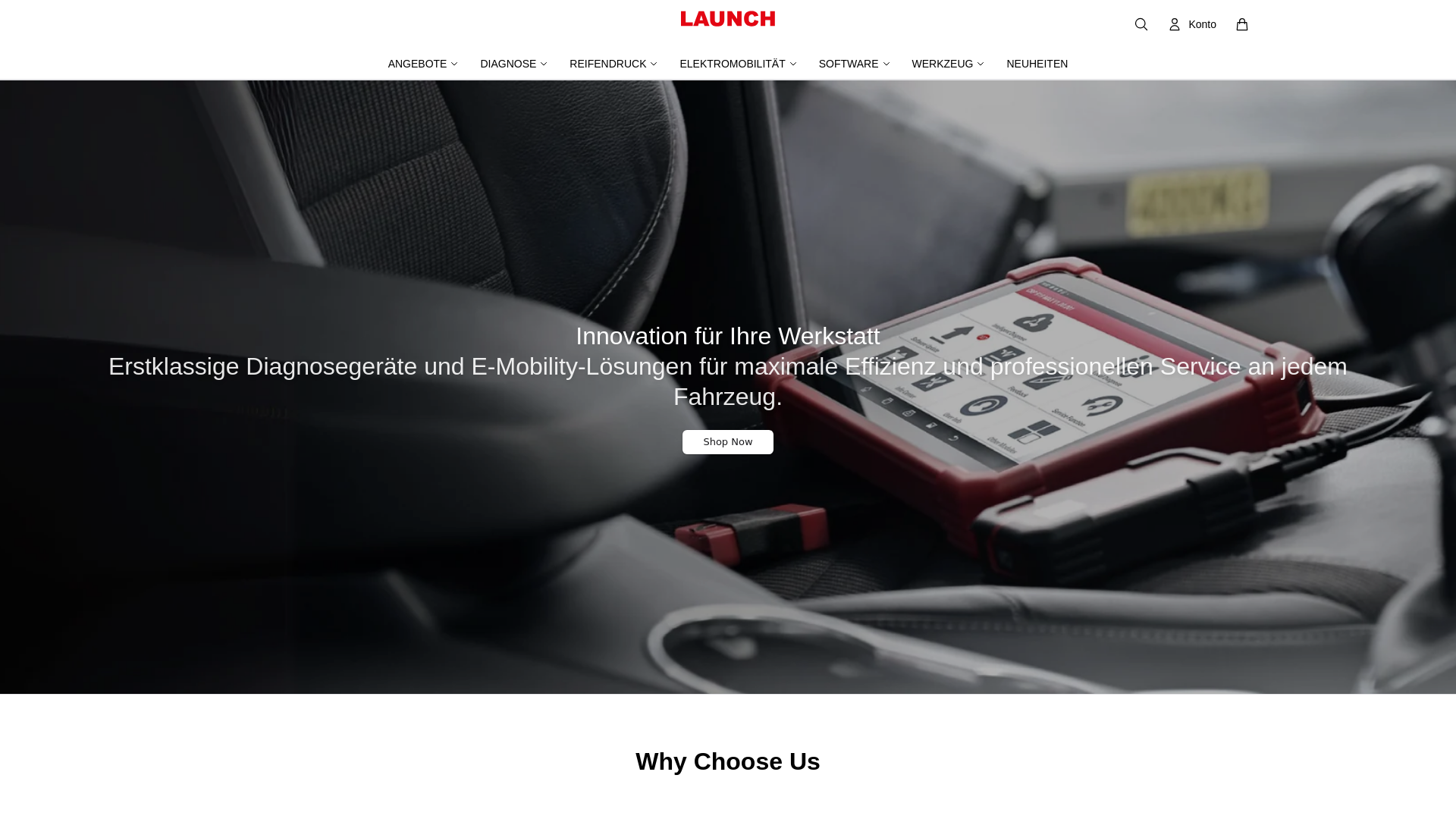 website screenshot of https://launcheuropestore.shop/