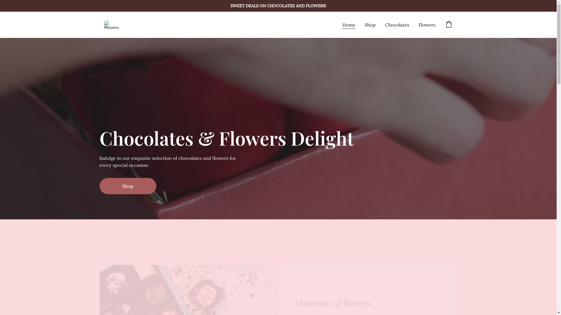 website screenshot of https://blowsybloomqa.com/