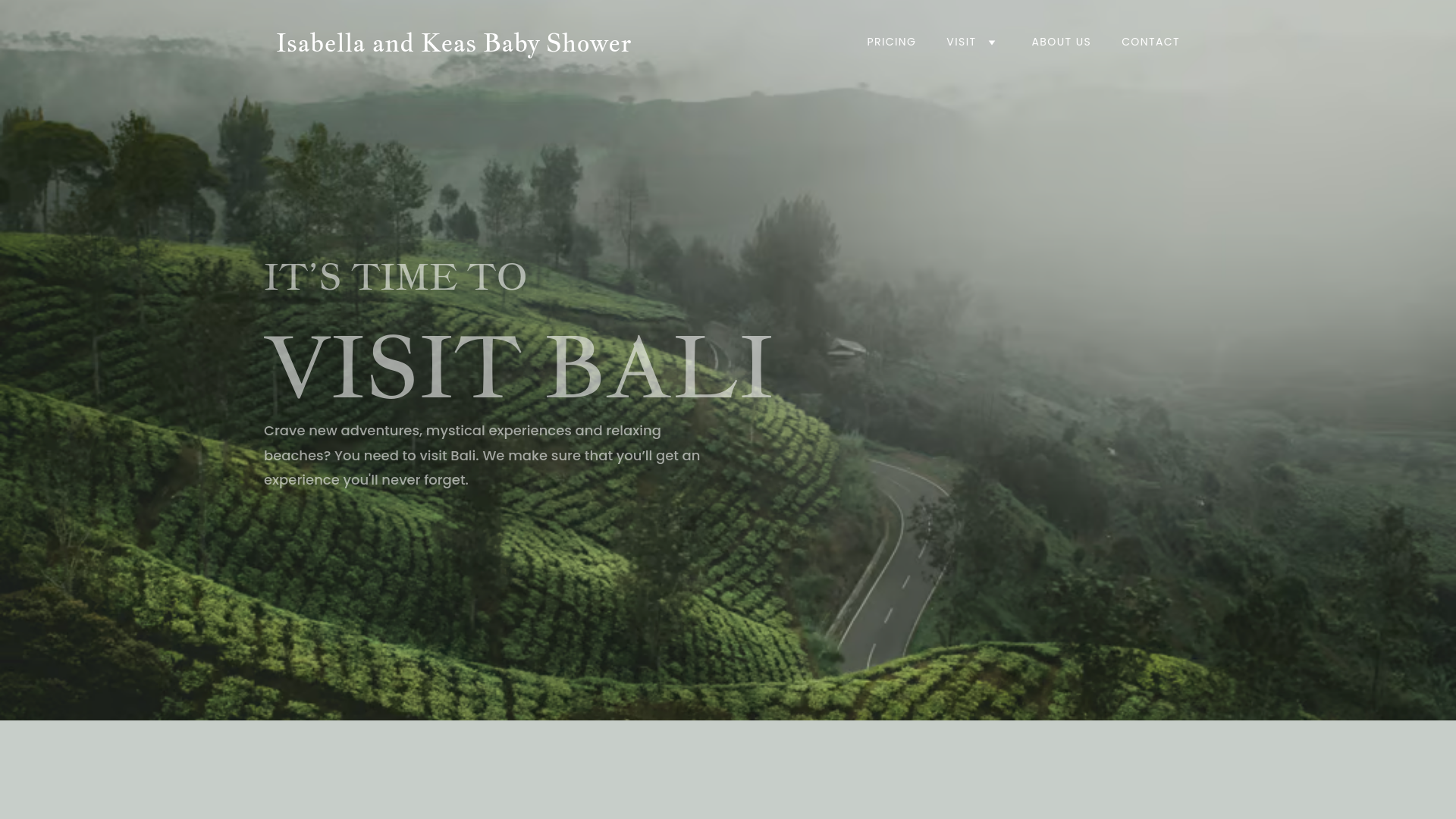website screenshot of https://keasandisabella.com/