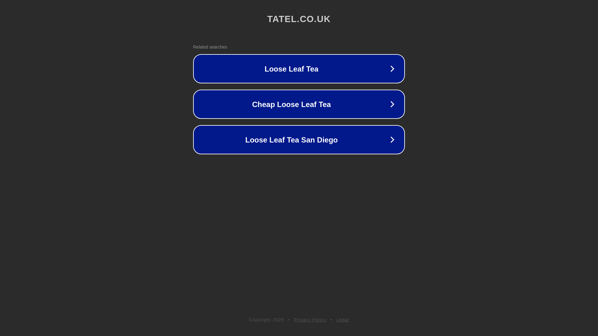 website screenshot of https://tatel.co.uk/