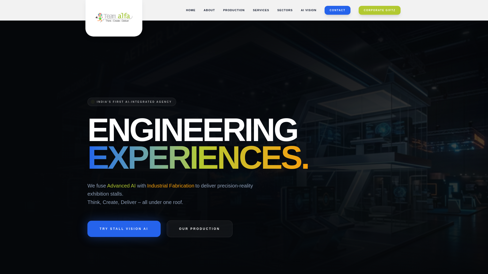 website screenshot of https://teamalfa-new-website-launch.pages.dev/
