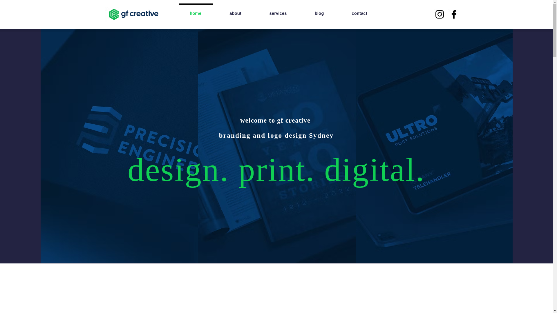 website screenshot of https://gfcreative.online/