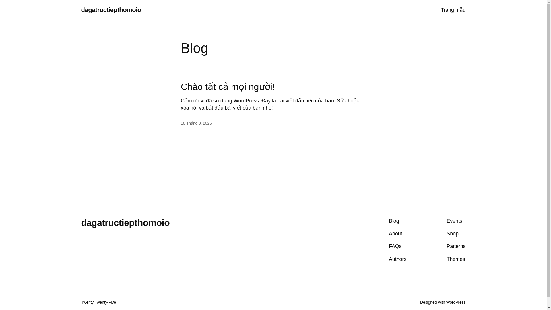 website screenshot of https://dagatructiephomnay.cc/