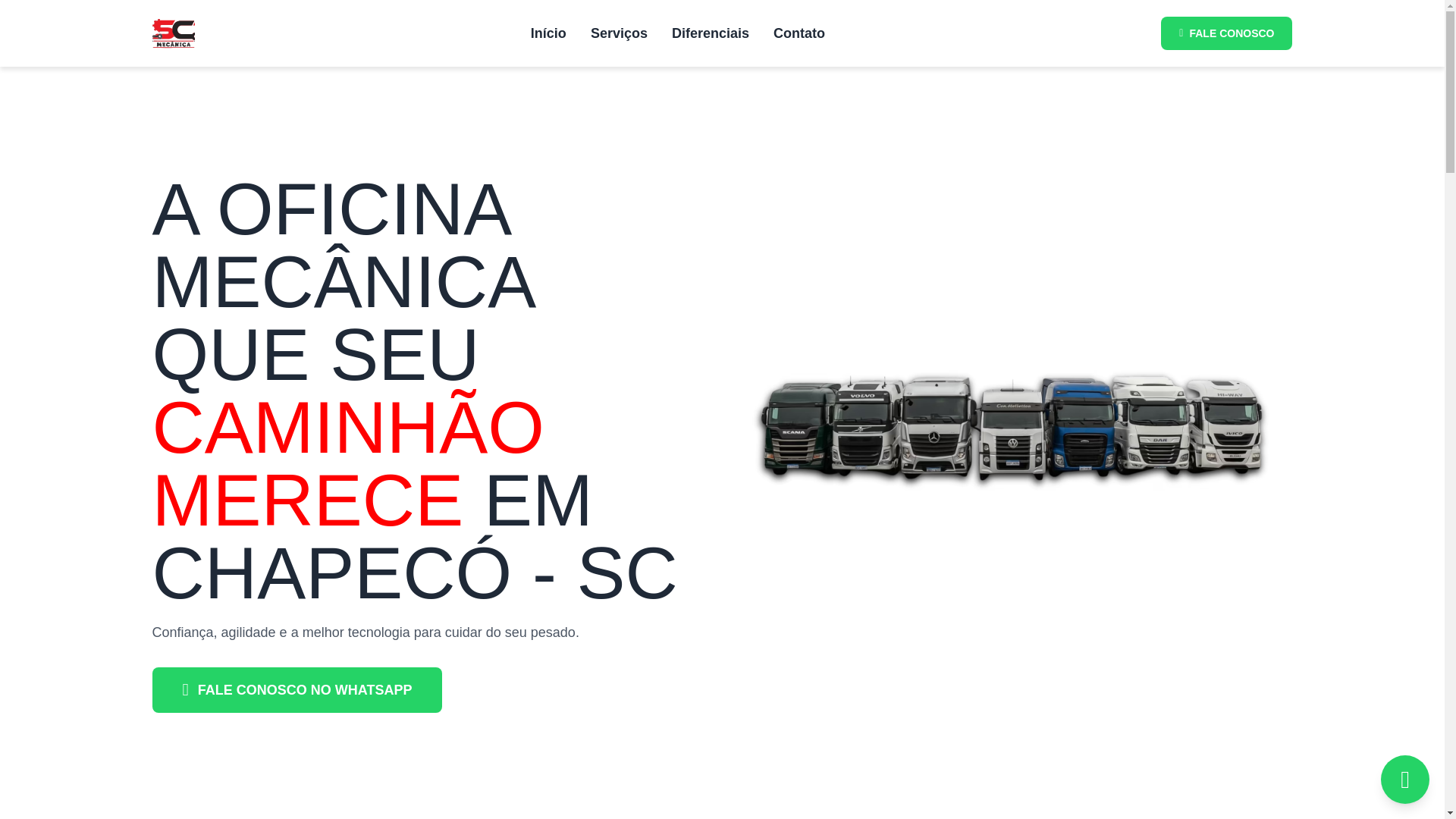 website screenshot of https://scmecanica.com.br/