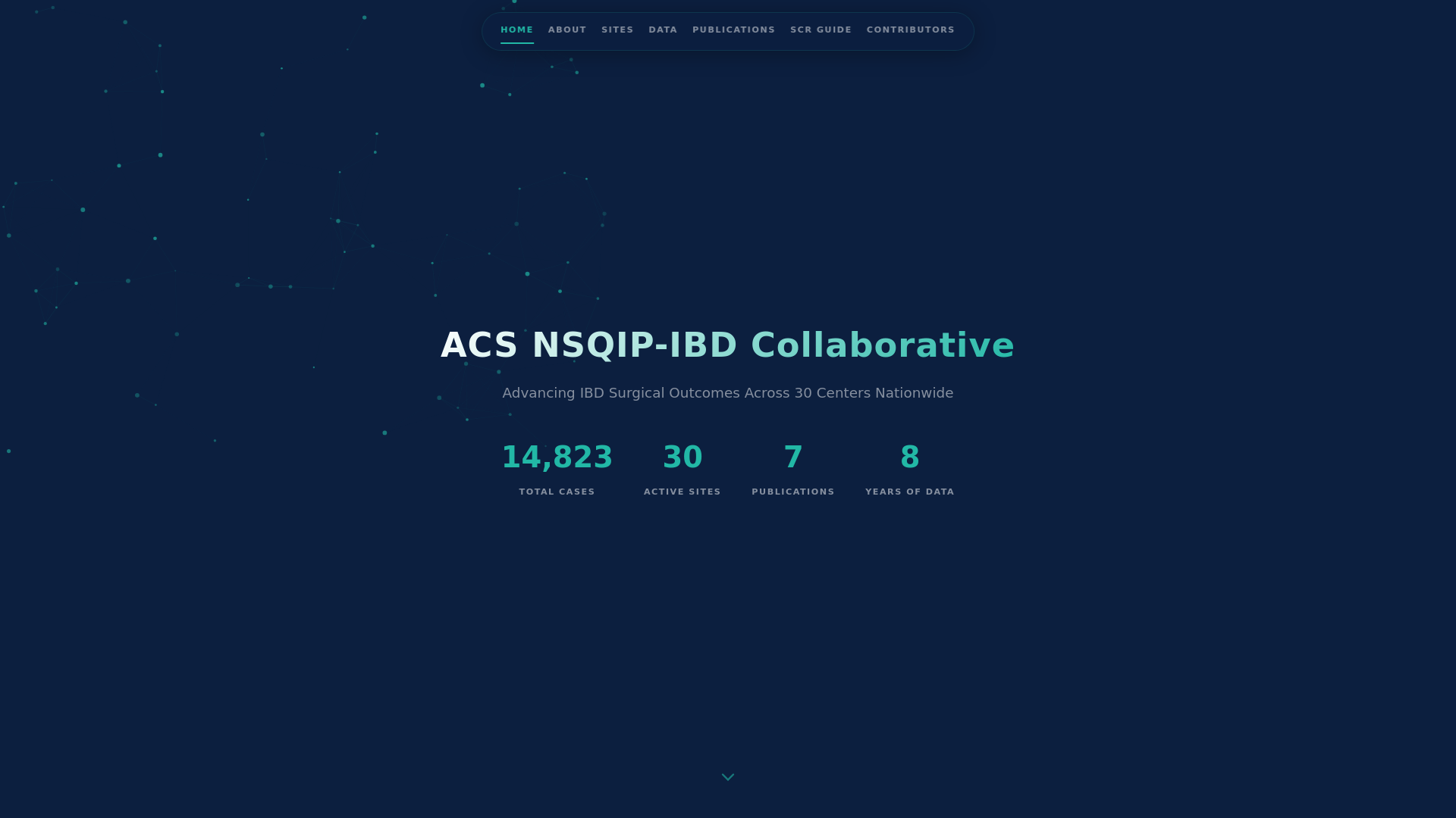website screenshot of https://nsqipibd-website.pages.dev/