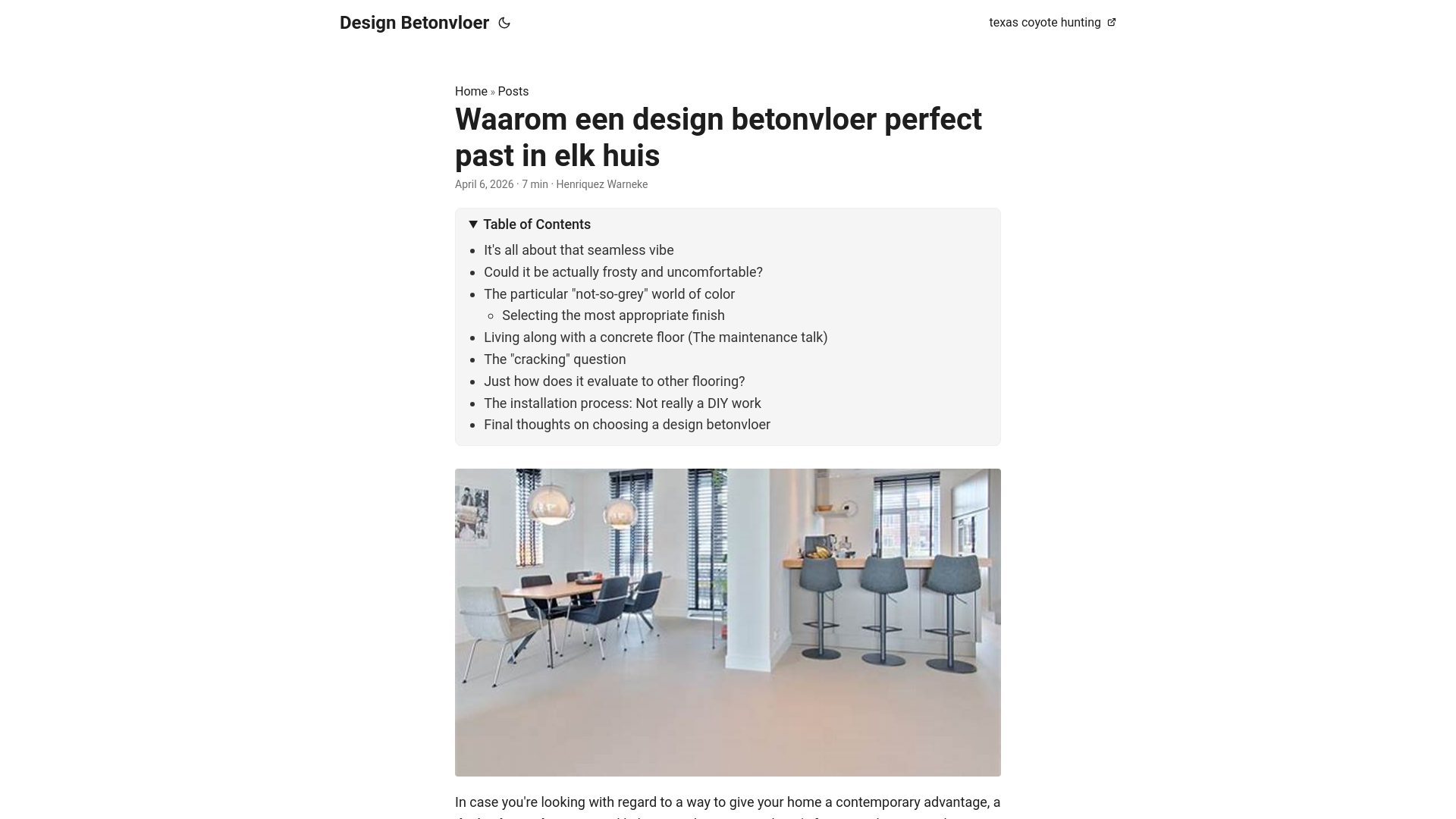 website screenshot of https://design-betonvloer.pages.dev/