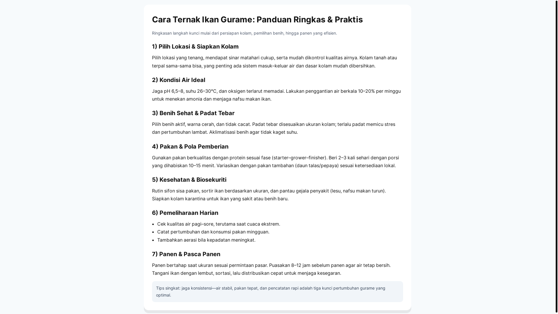 website screenshot of https://ikan-gurame.pages.dev/