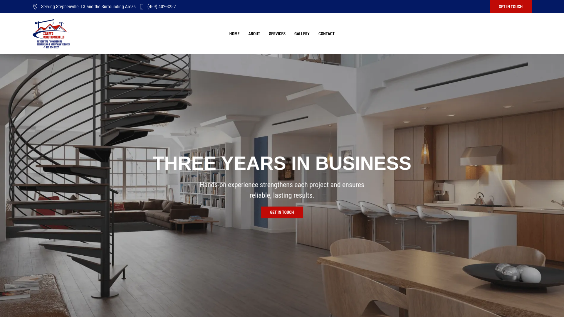 website screenshot of https://handymanstephenville.com/