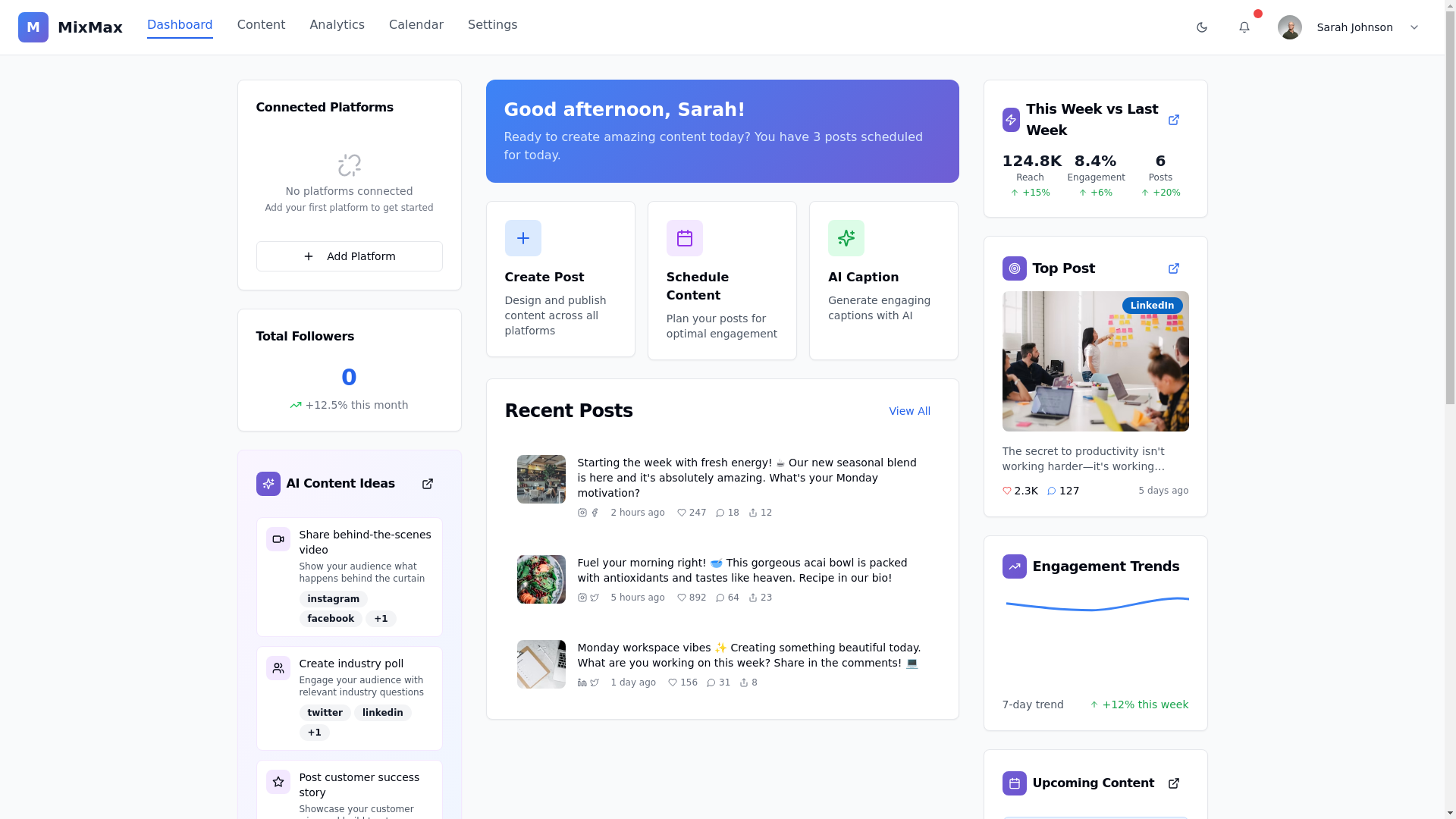 website screenshot of https://zocialapp.com/