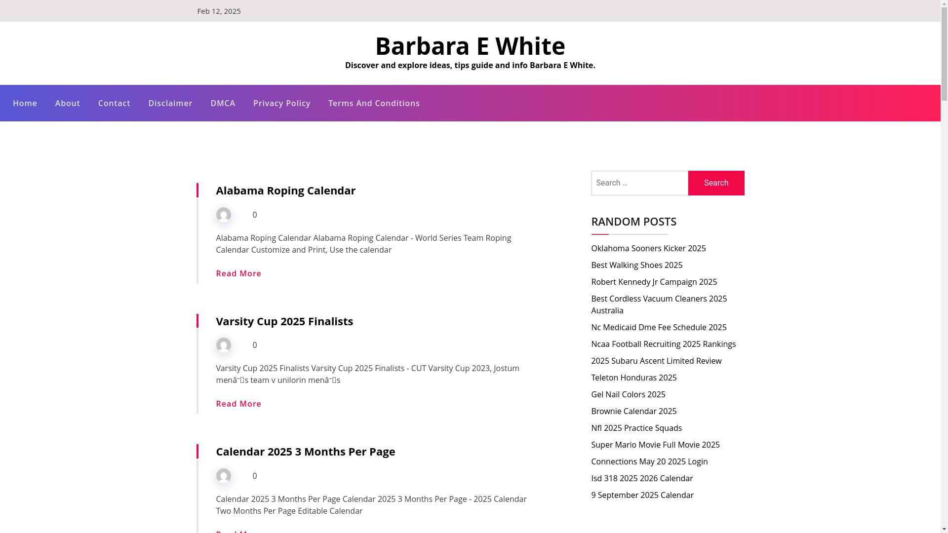 website screenshot of https://barbaraewhitep.pages.dev/