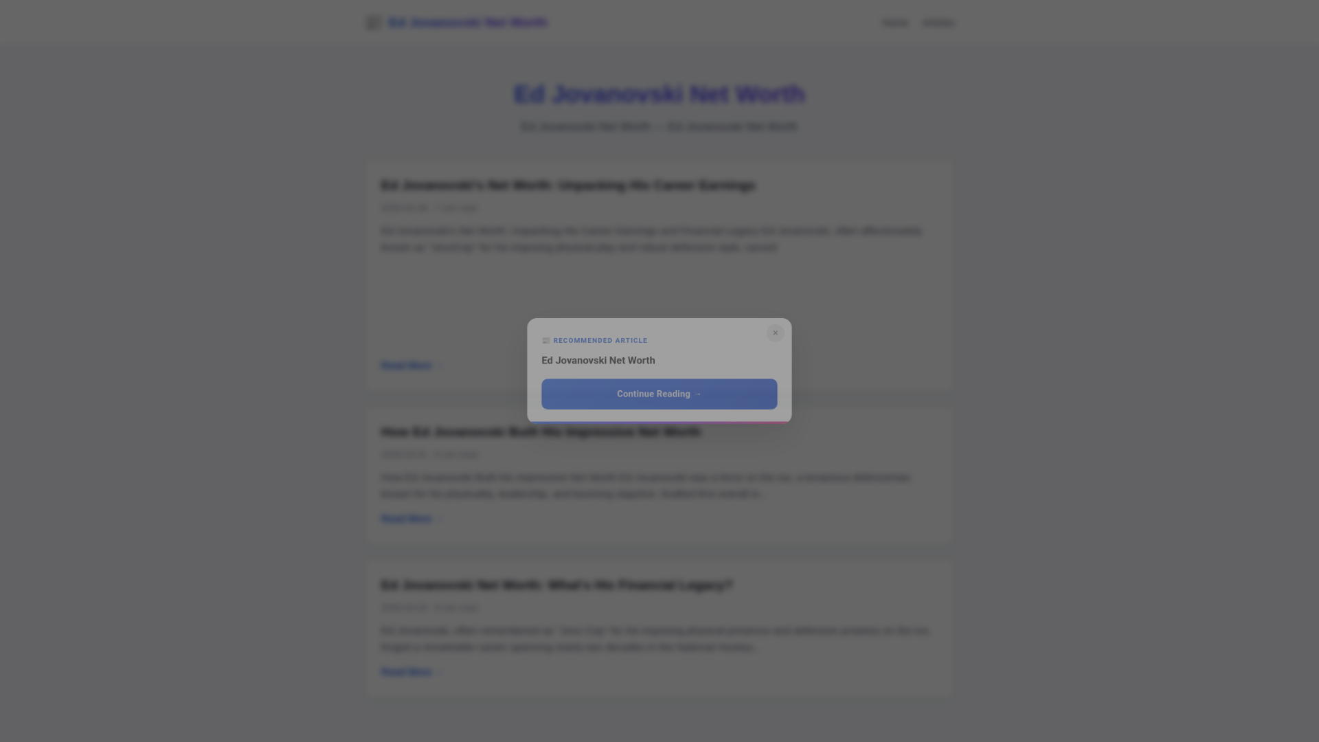 website screenshot of https://ed-jovanovski-net-worth.pages.dev/