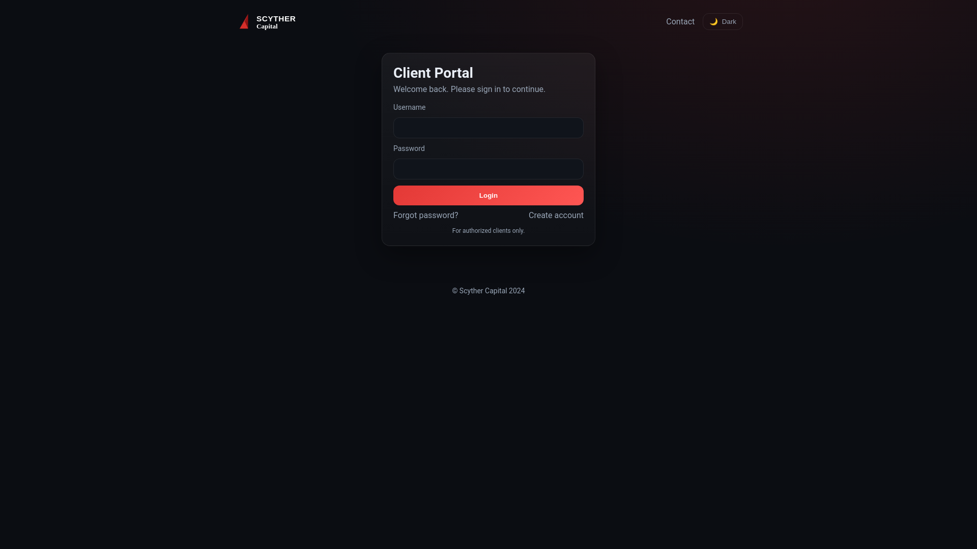 website screenshot of https://scytherv5.pages.dev/