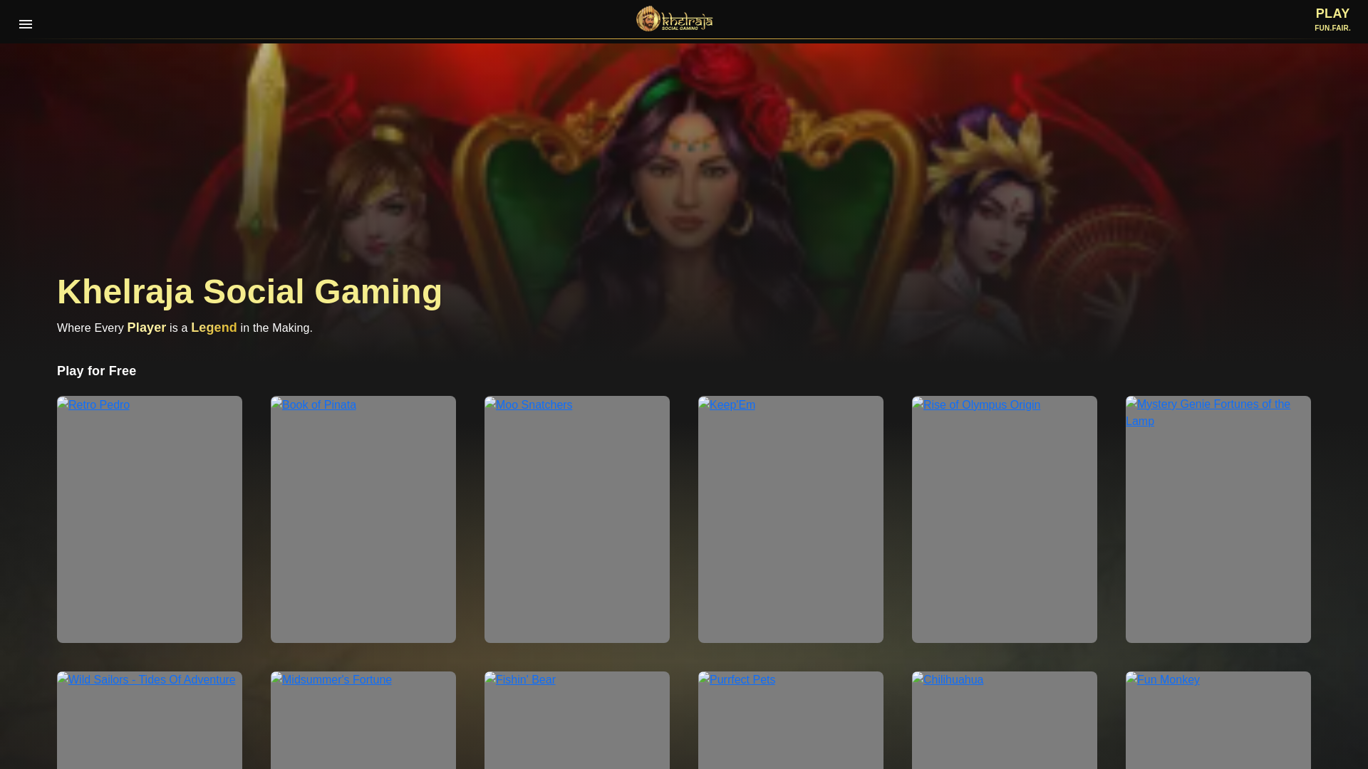 website screenshot of https://staging-khelraja-games.pages.dev/