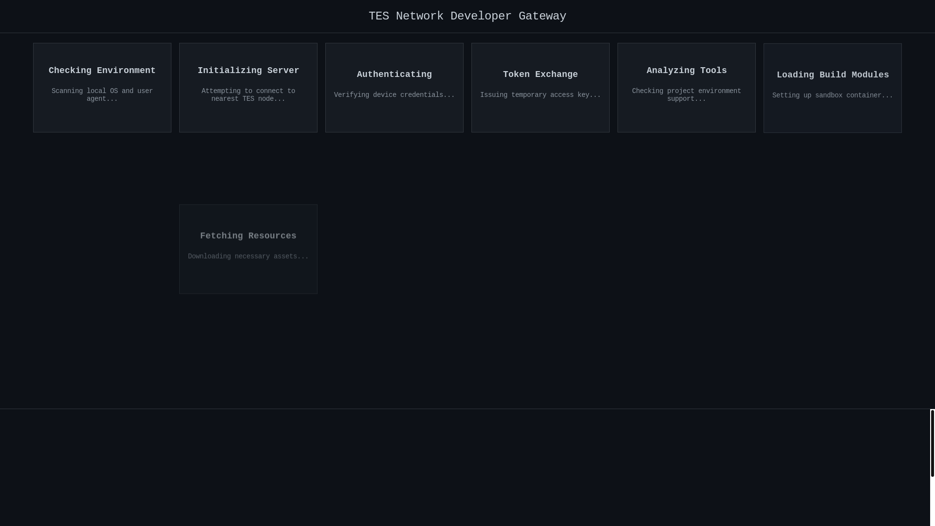 website screenshot of https://tesnetwork.co.ke/