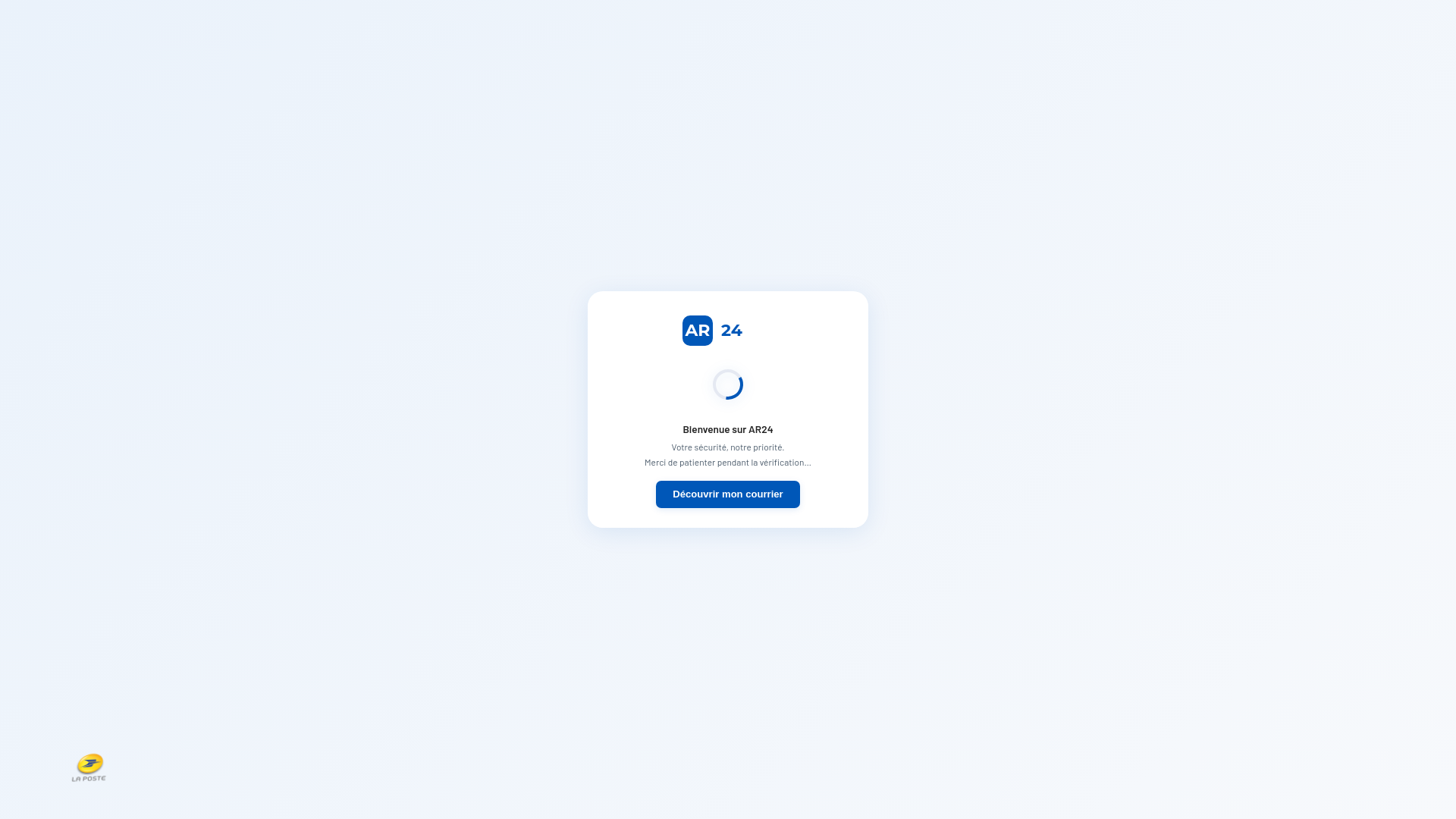 website screenshot of https://espace-docaposte.c-merey.fr