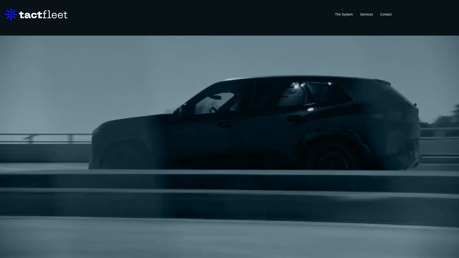 website screenshot of https://tactfleet.com/