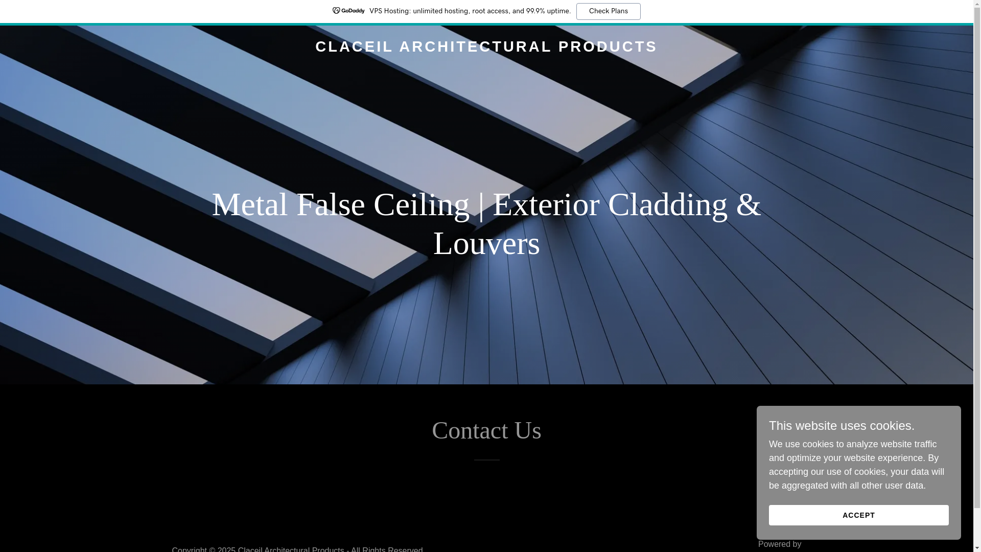 website screenshot of https://claceil.in/