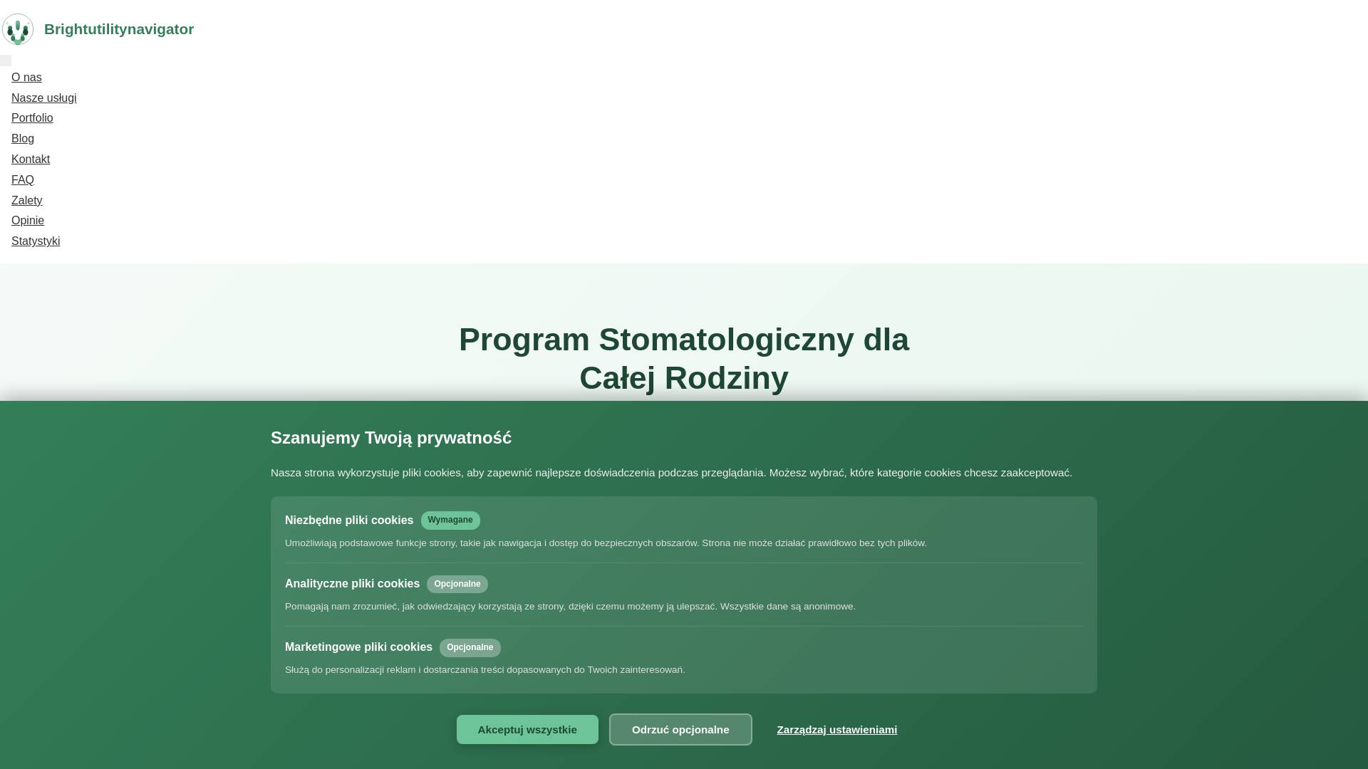 website screenshot of https://brightutilitynavigator.pro