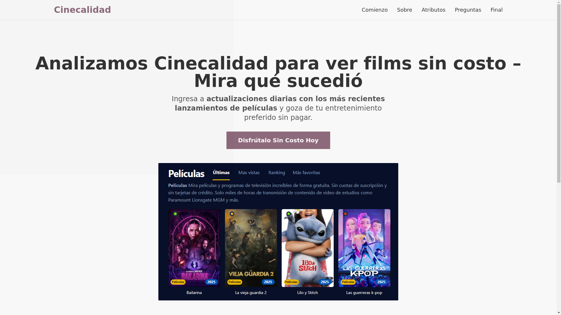 website screenshot of https://cinecalidad-oa5e.pages.dev/