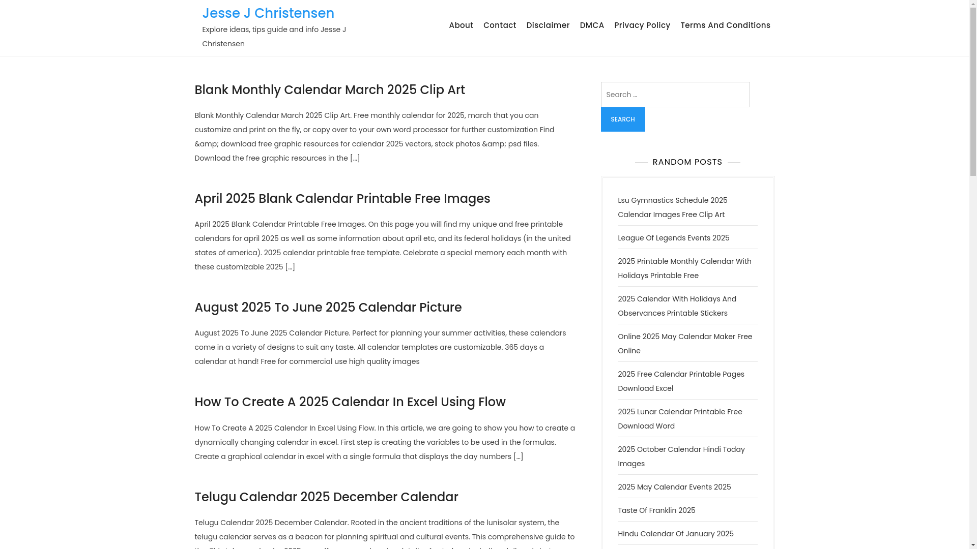 website screenshot of https://jessejchristensenl.pages.dev/