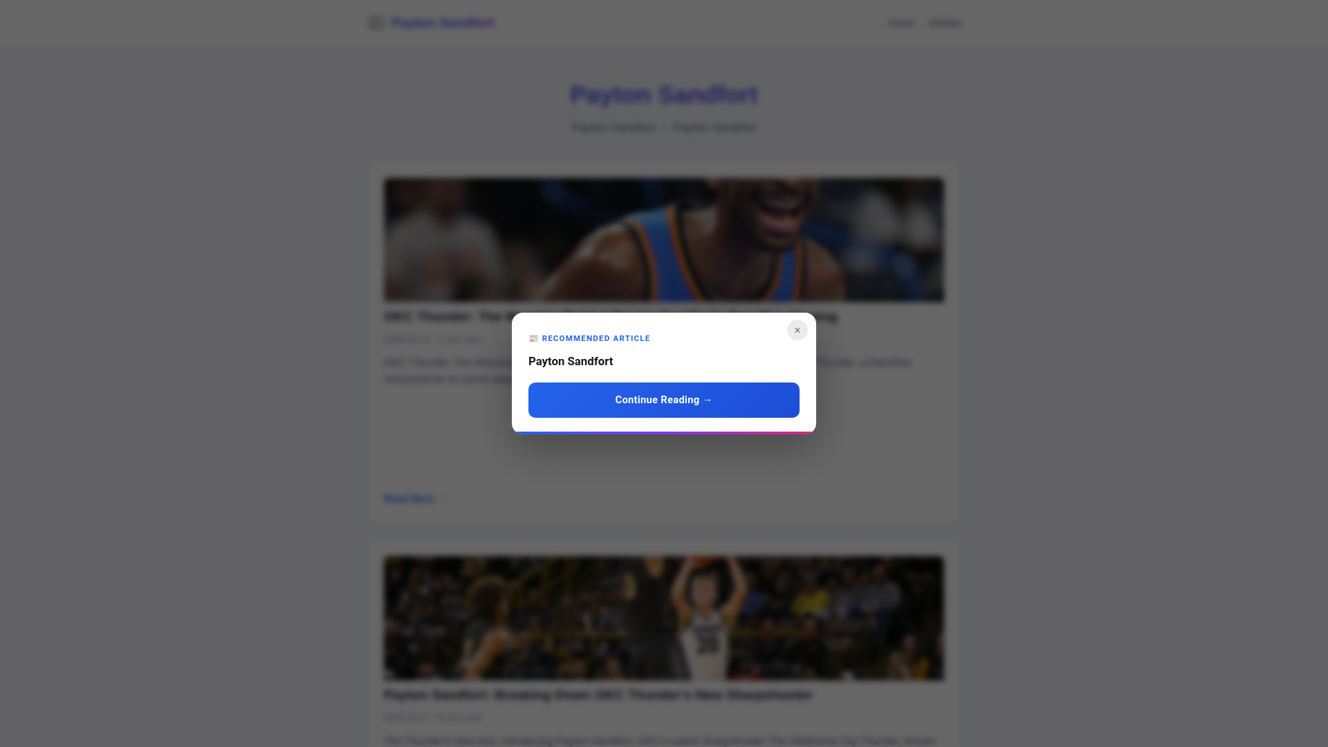 website screenshot of https://payton-sandfort.pages.dev/
