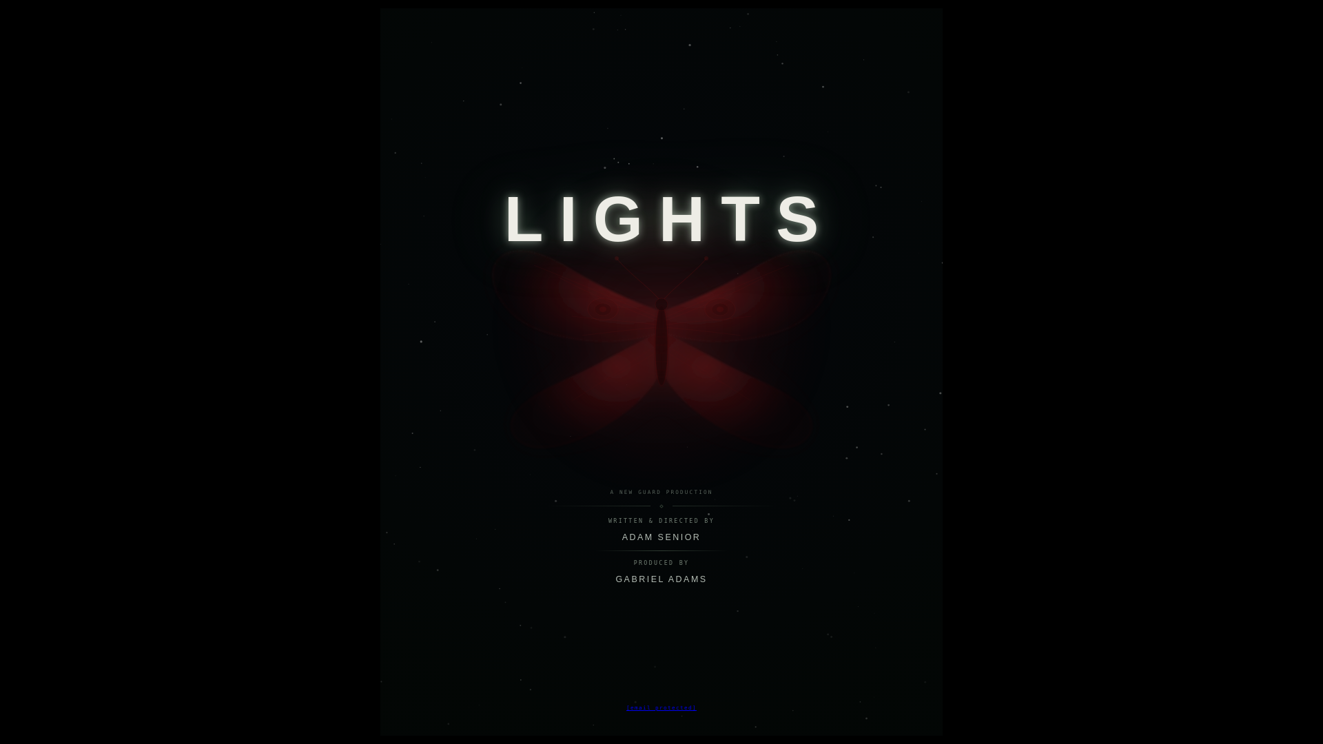 website screenshot of https://lights-themovie.com/