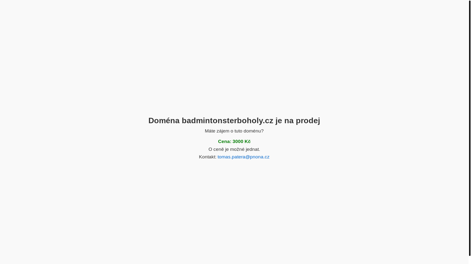 website screenshot of https://badmintonsterboholy.pages.dev/