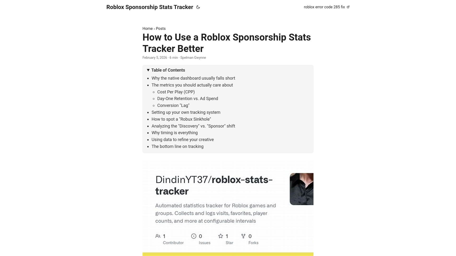 website screenshot of https://roblox-sponsorship-stats-tracker.pages.dev/