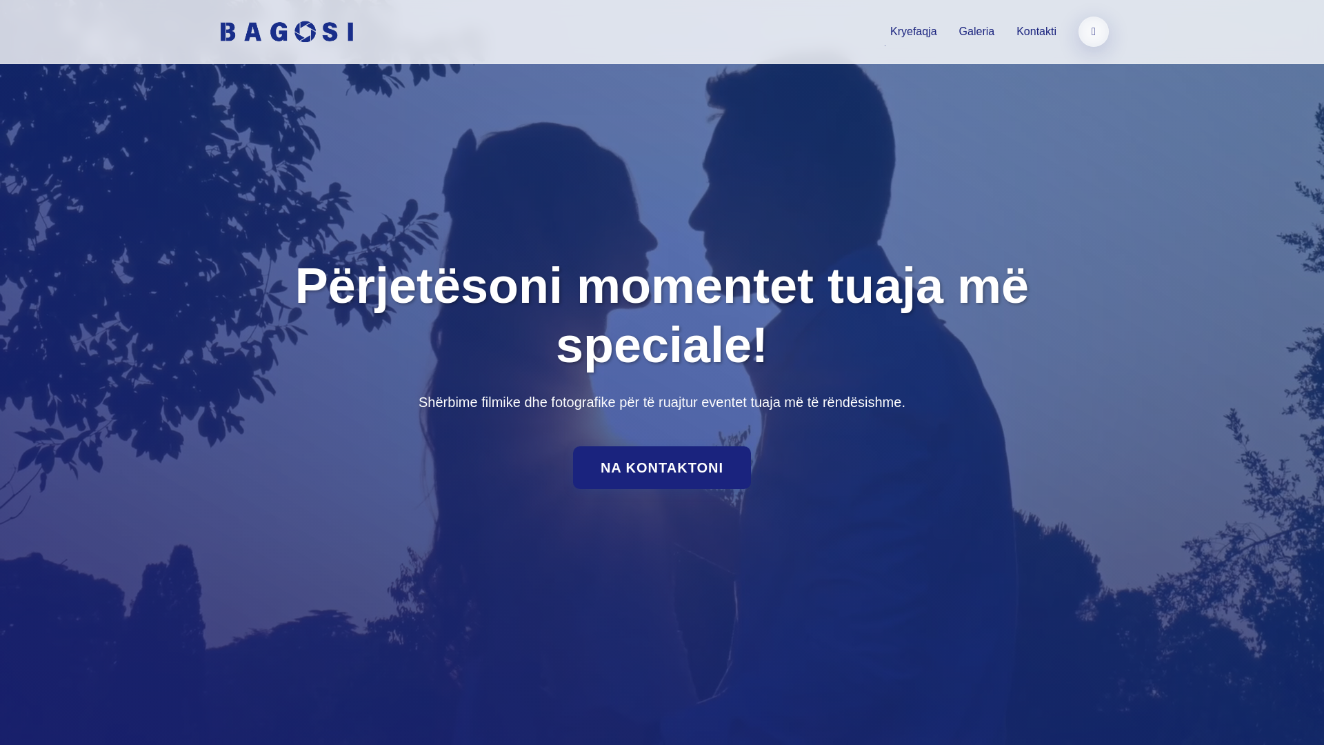 website screenshot of https://studiobagosi2.pages.dev/