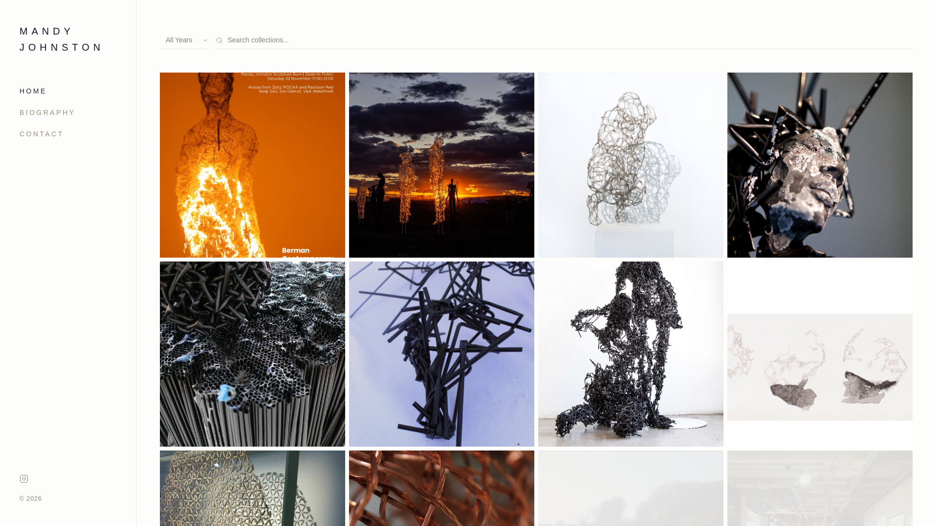 website screenshot of https://mandy-johnston.pages.dev/