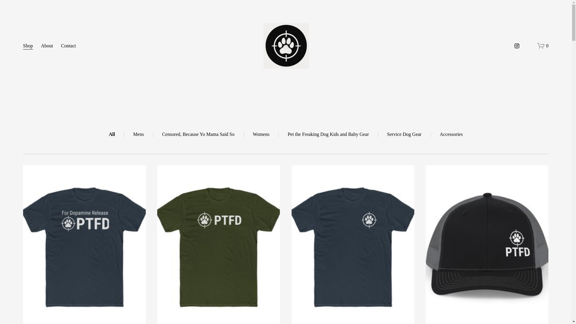 website screenshot of https://ptfdproject.com/
