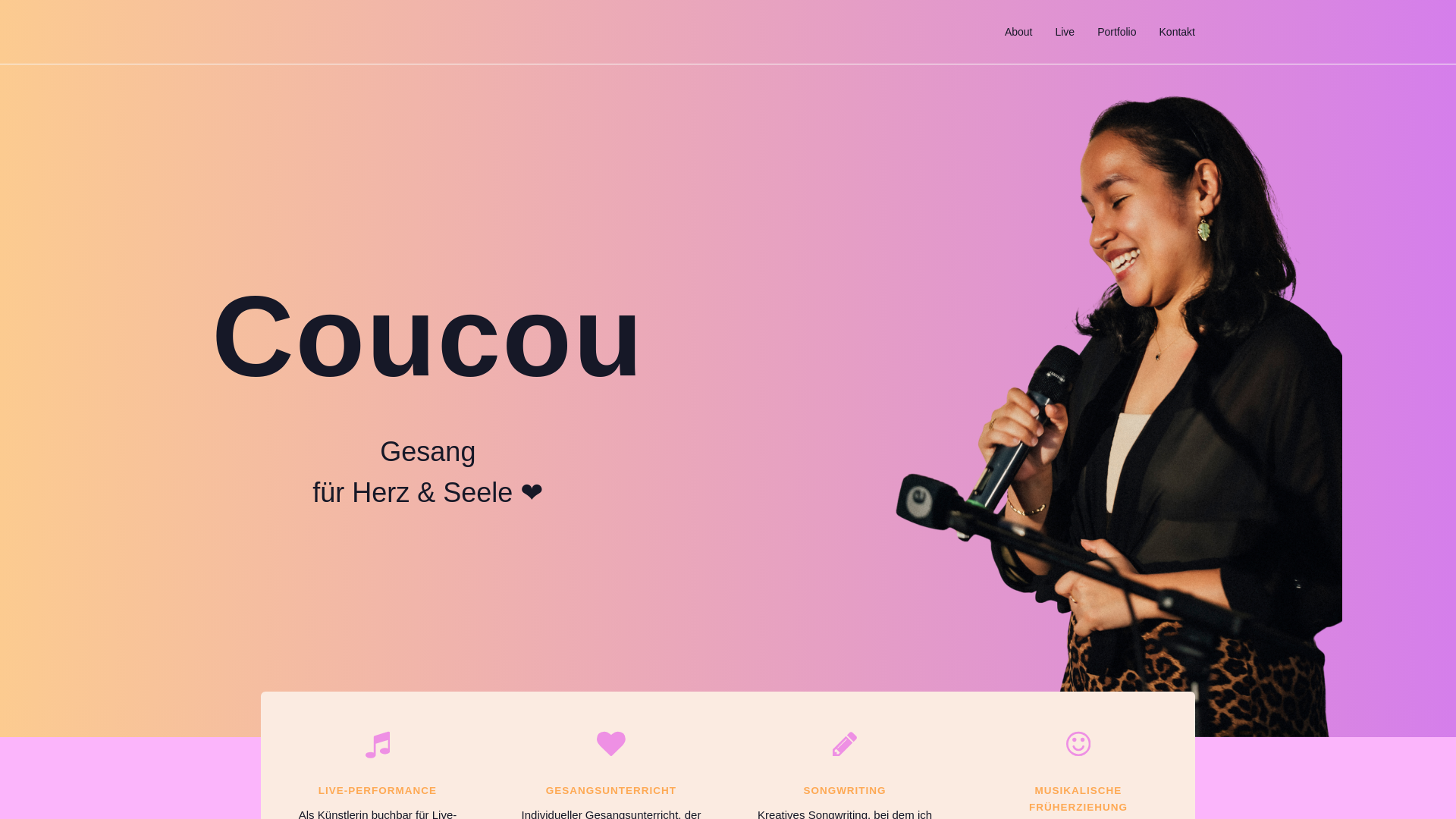 website screenshot of https://coucoumalala.com/