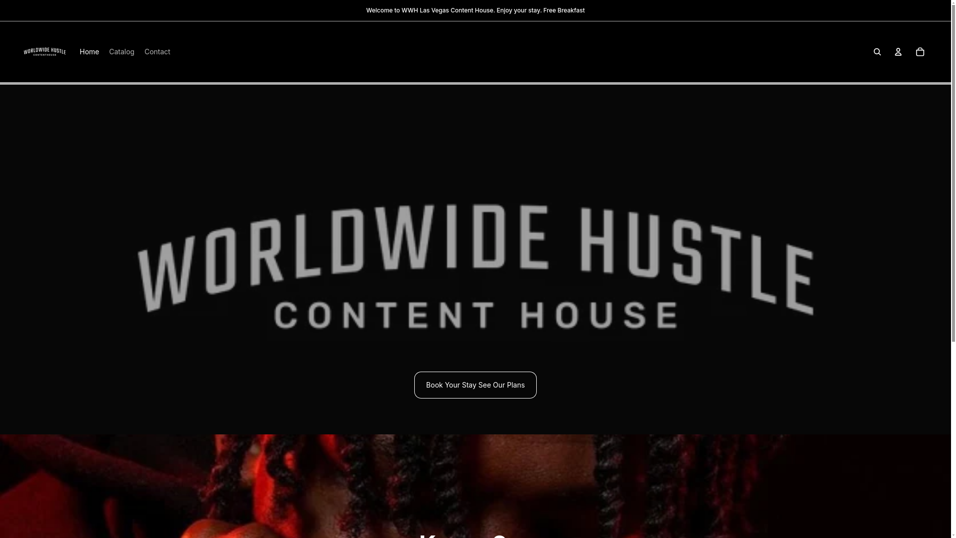 website screenshot of https://joinwwhcontenthouse.store/