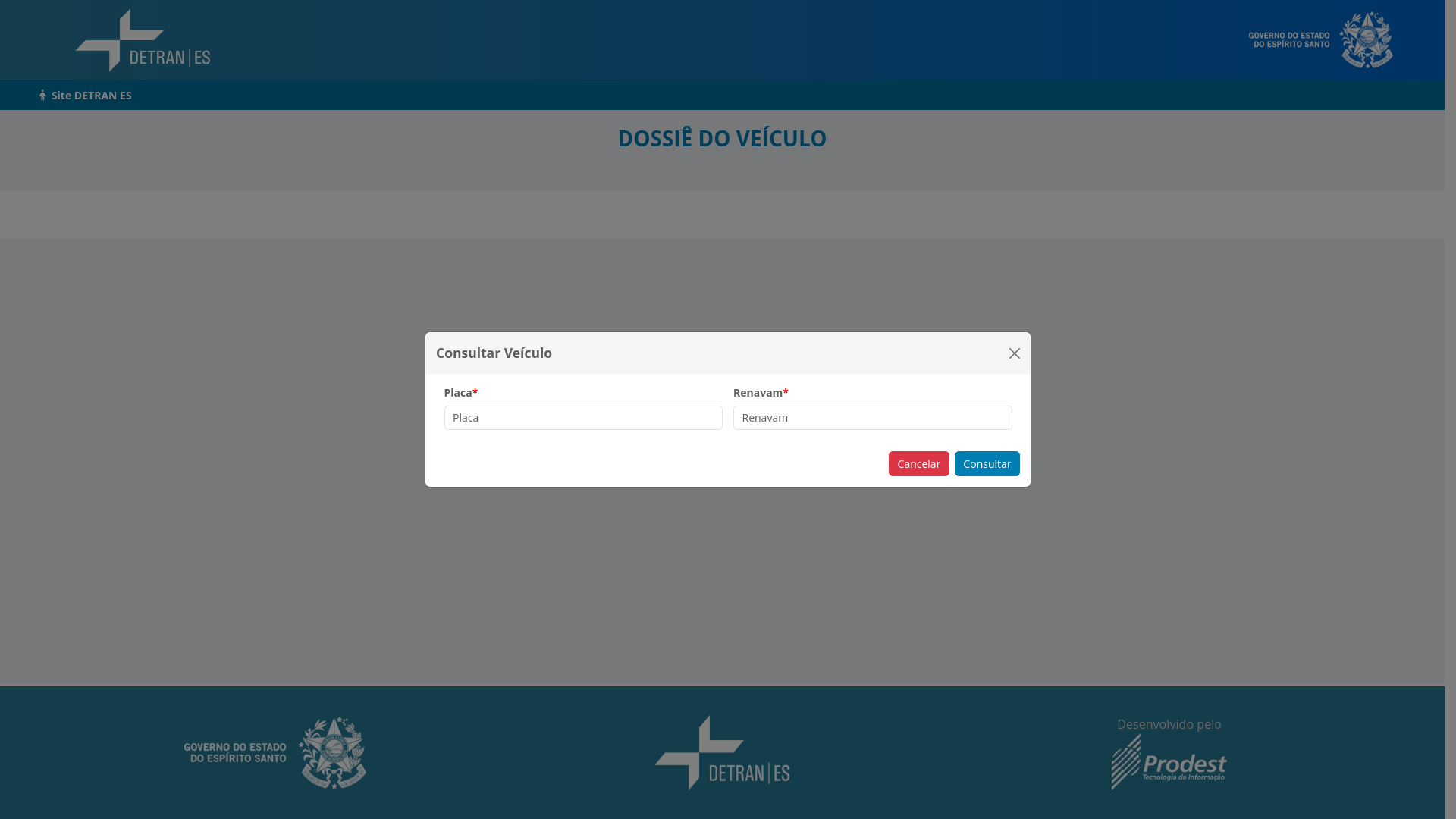 website screenshot of https://web.app-servicos-sefaz-es.site